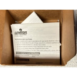 Leviton NEW LEVITON OSC10-MAW OCC SENSOR CEILING LV 360 WHITE LOW VOLTAGE 1000 SQ FT