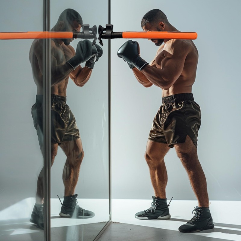 Wuquar Adjustable Boxing Stick Fixing Device for Punching Bag Freestyle