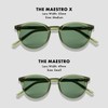 PRIVÉ REVAUX Maestro M/S Sunglasses Unisex-Adulto, 807/M9 Black, 49