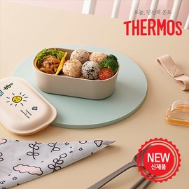 Thermos / 써모스X제로퍼제로 라이트밀 런치박스 DJM-570KC, 써모스 DJM-570KC-SD 써니데이