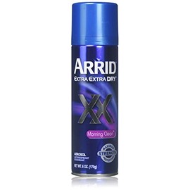ARRID XX Anti-Perspirant Deodorant Spray, Morning Clean 6 oz (Pack of 6)