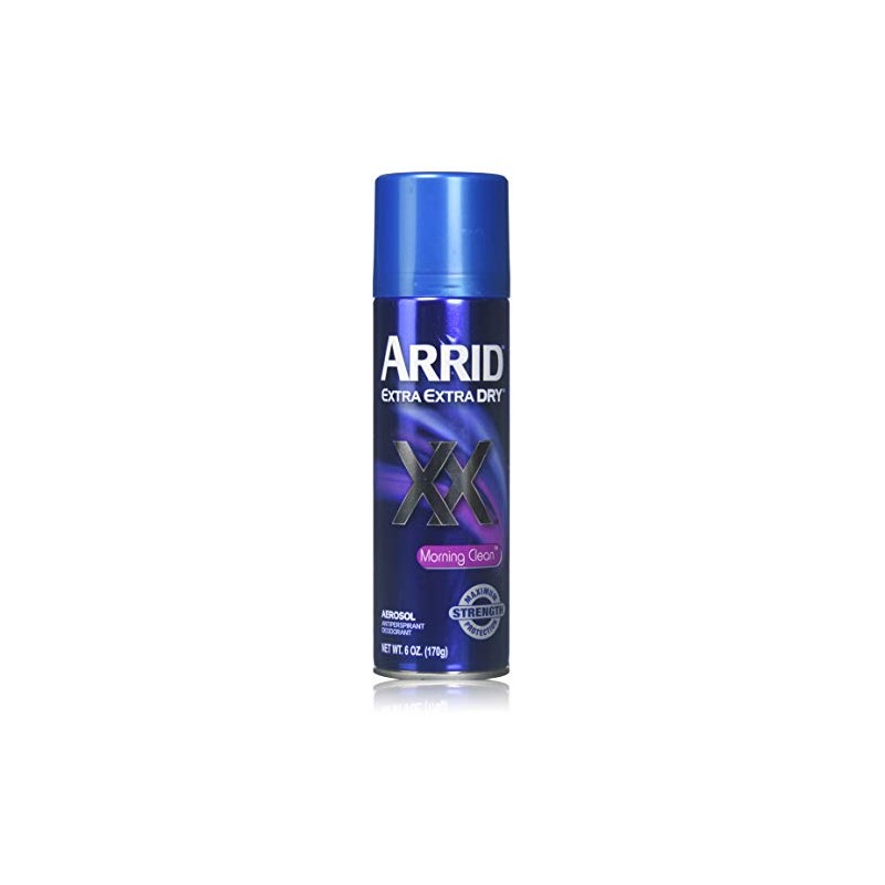 ARRID XX Anti-Perspirant Deodorant Spray, Morning Clean 6 oz (Pack