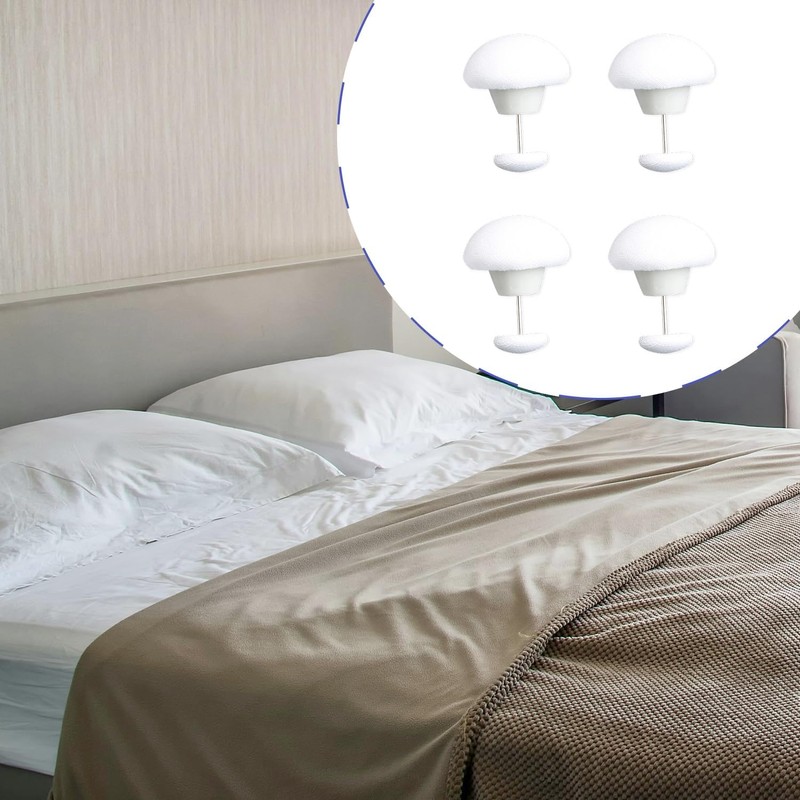 Tabanzhe 12 PCS Round Mushroom Comforter Clips