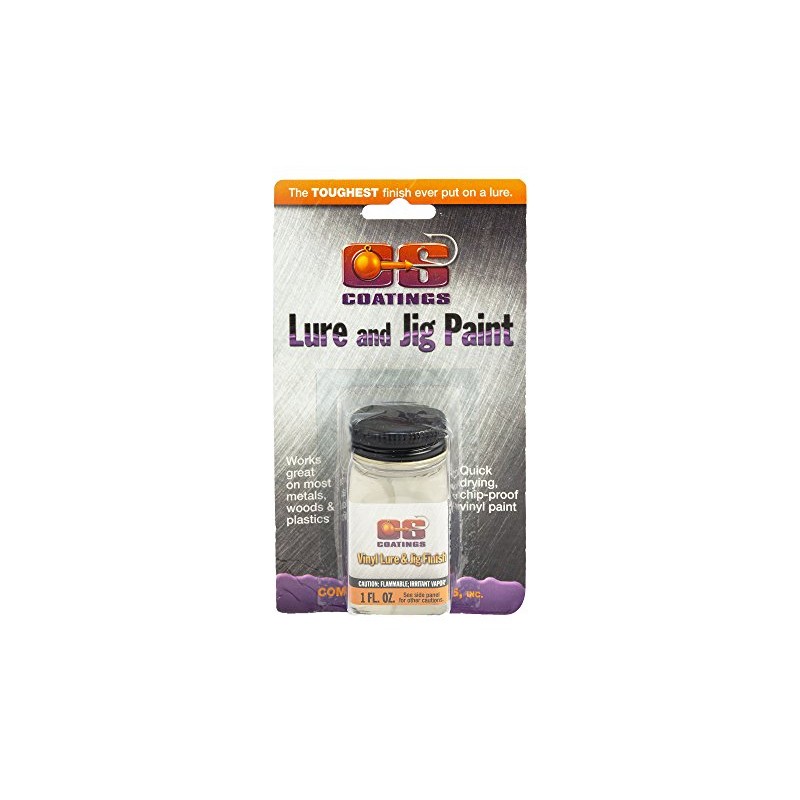 Component Systems DRMS-210 Vinyl Lure and Jig Paint, Clear