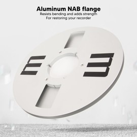 1 4 10 Inch Takeup Reel 1 4 10 Inch Empty Tape Reel Open Reel Audio Aluminum Takeup Reel Replica 10 Inch Empty Reel Aluminum Open Reel Audio Takeup Reel