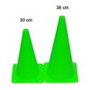Boje Sport Set of 10 marking cones, 23 cm, colour
