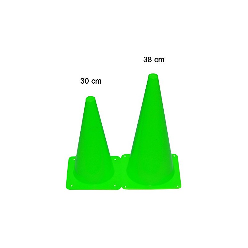 Boje Sport Set of 10 marking cones, 23 cm, colour