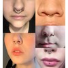 MODRSA MODRSA Fake Septum Ring Faux Piercing Clip On Septum