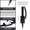 Teling 100 Pieces Secure Counter Pens with Chain Holder Desk
