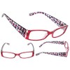 Gr8Sight 5-Pack Ladies Floral Design Temples Reading Glasses for Women
