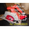 Mounts Milwaukee M18 Battery, Wired 16AWG, Power Your Robot, e-Bike,