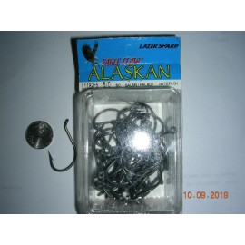 Eagle Claw 50 EAGLE CLAW LAZER SHARP OCTOPUS HOOKS NICKLE TEFLON COATED 5/0