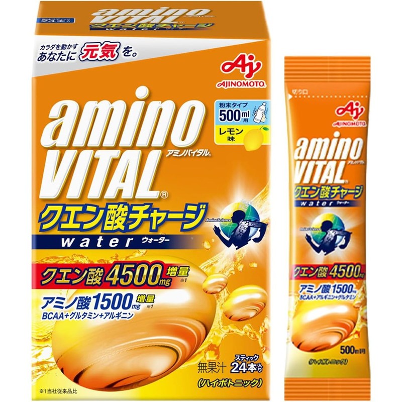 아미노 바이탈 구연산 충전워터 24개입 5개세트 Amino Vital Citric Acid