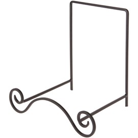 Bard's Wrought Iron Bowl or Deep Platter Stand, 9.375" H x 10.25" W x 7.625" D (For 12" - 16" Bowls or Deep Platters), Pack of 3
