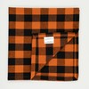 PurpleEssences Buffalo Plaid Cloth Napkins - Mitered Corners - Spring