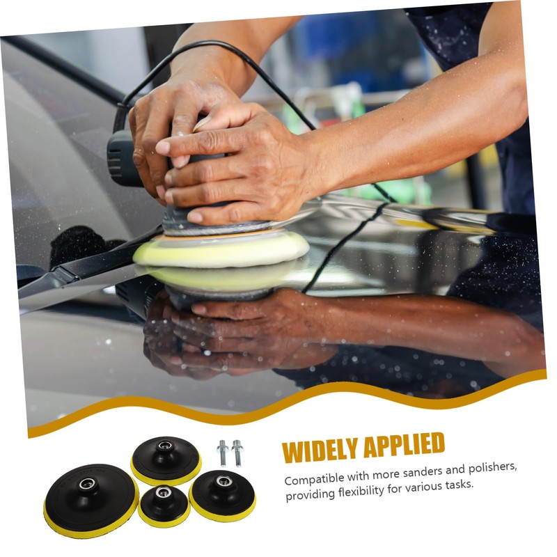 Ipetboom 4pcs Polishing Buffer Pads Set 3 4 5 6