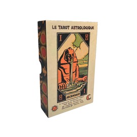 Vieux Monde Express The Astrological Tarot Deck and Guide – Vintage Astrology Oracle Deck for Divination and Fortune Telling – Le Tarot Astrologique