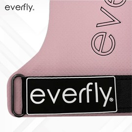 Everfly Fitness Gloves for Crossfit - Grips Men Women - Without Holes - Carbon Fibre - Training Gloves - Gym Calisthenics Equipment - Sports Gloves Pull-Up (PinkBlack, E)