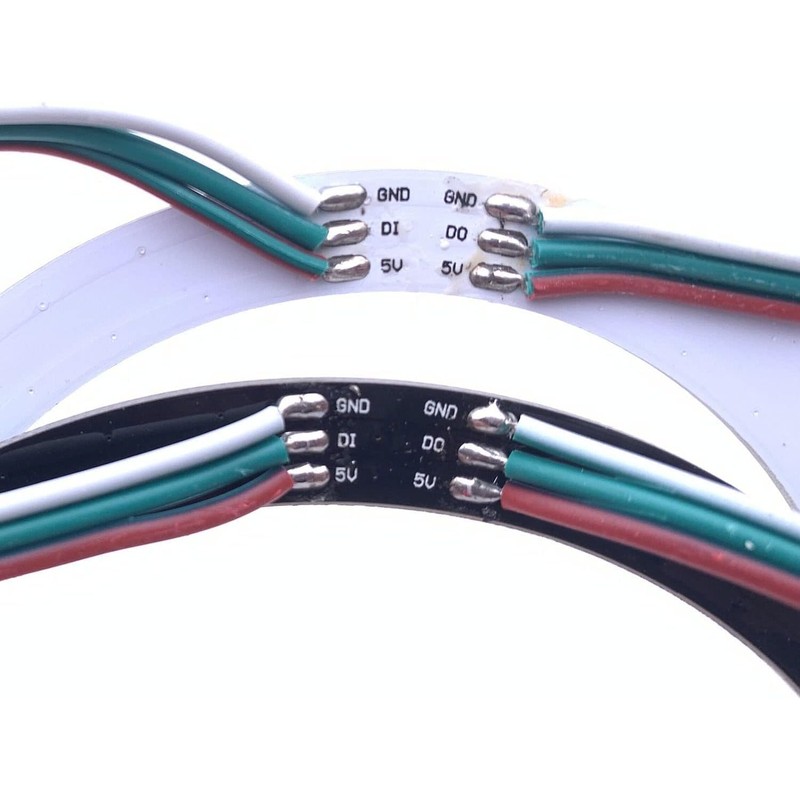 WS2812B 8/16/24/35/45/60/241 LED Pixel Ring Addressable LED Module WS2812 IC