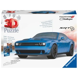 Ravensburger Dodge Challenger SRT® Hellcat Redeye Widebody 108 Piece 3D Jigsaw Puzzle for Kids and Adult - 11283 - Easy Click Technology Means Pieces Fit Together Perfectly
