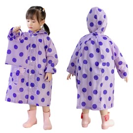 Children's Raincoat, Rainwear, School Bag, Boys, Girls, Kids' Kappa, Poncho, Rainwear, Elementary School Students, Brim, Waterproof, Lightweight, Breathable, Quick Drying, Thin, Storage Bag Included,
