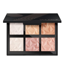 youstar Glam Queen Highlighter Palette, Highly Pigmented Highlighter for Radiant Complexion, Makeup Palette for the Cheeks/Complexion, Climate Neutral, Vegan