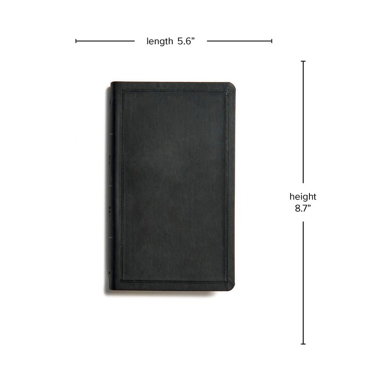 CSB Deluxe Gift Bible, Black LeatherTouch