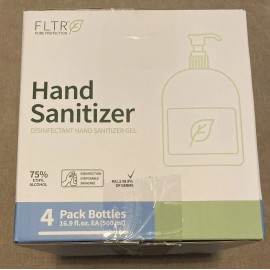 FLTR PURE PROTECTION Hand Sanitizer DISINFECTANT HAND SANITIZER GEL 75% ETHYL