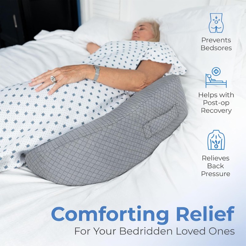 Zomaple Bedsore Pressure Relief Pillow, Grey – Offload Pressure to