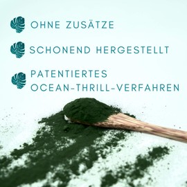 Spirulina 1250 Tablets + Vitamin K Natural - Vitamin K1 - Vitamin K2 - Hawaiian Spirulina - The Original from Hawaii - 1250 Tablets of 400 mg