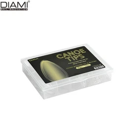 DIAMI Canoe Tips 360pcs, Type:Canoe Corn Tips_Clear