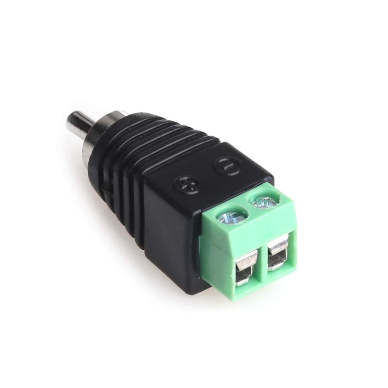 MOBOREST RCA Cable Audio Adapter, Phono RCA Male Plug to