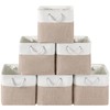 VQRTEXA 13 x 13 Inch Cube Storage Bins, 6 Pack