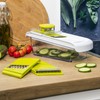 Gravidus Vegetable Grater with Attachments and Collection Container