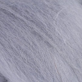 Hztyyier Needle Felting Wool, 55g Wool Felting Yarn Felting Wool Roving Yarn Fibre for Weave Scarves