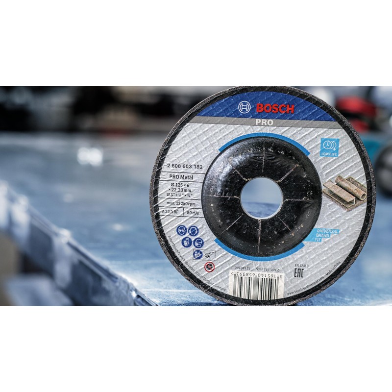 Bosch 2608603182 Standard for Metal Grinding disc with Depressed Centre