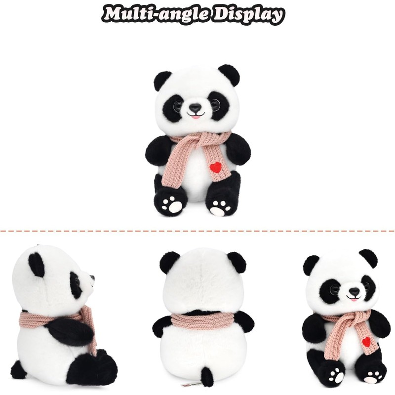 Panda Stuffed Animal Plush Toy, Cute Panda Plushie Soft Panda