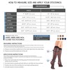 Truform Truform Sheer Compression Stockings, 15-20 mmHg, Women's Knee High