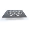 Poyde 4-1/4 Inch Screw-in Square Floor Drain Cover Replacement Shower