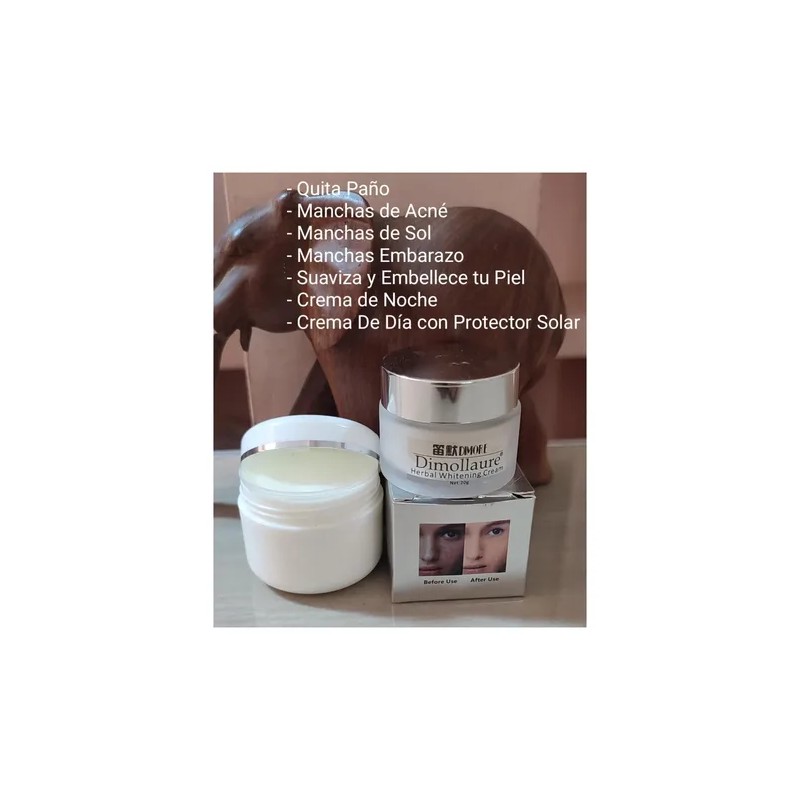 Potente Crema Quita Paño Y Manchas Dimollaure Kit Dia/noche