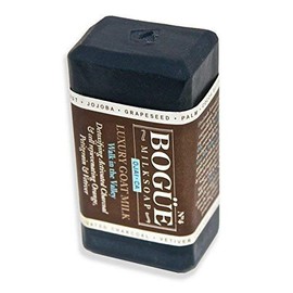 Handmade Luxury Goat Milk Soap- Activated Charcoal to detox, Rejuvenating Orange, Petitgrain & Vetiver- No.4 Walk in the Valley