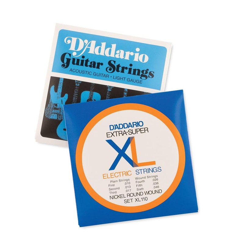 D'Addario 50th Anniversary Guitar String Bundle with Exclusive Tin -