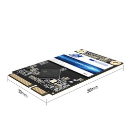 THREE COLOUR DOGFISH Dogfish Msata 64Gb Unidad Interna De Estado Sólido Mini Sata Ssd Disco Duro Disco Duro De Alto Rendimiento para Computadora Portátil De Escritorio (Msata,) 64 GB (5 Paquetes)