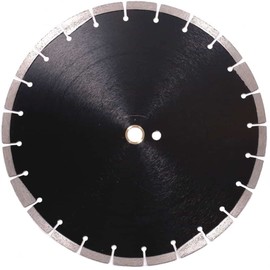 14" Alphalt Diamond Saw Blade, Wet or Dry, 1" Arbor