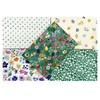 Fat Quarter Fabric Bundle - Pretty Green Spring Floral Mix