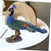 GRIRIW Wedding Decor Peacock Statue Ornament Home Tabletop Peacock Adornment