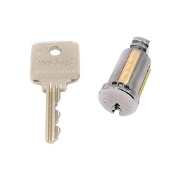 Medeco Removable Plug Cylinder Lock with 1 Key (Keyed-Alike)