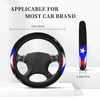 Puerto Rico Flag Steering Wheel Cover Universal 15 Inch Car
