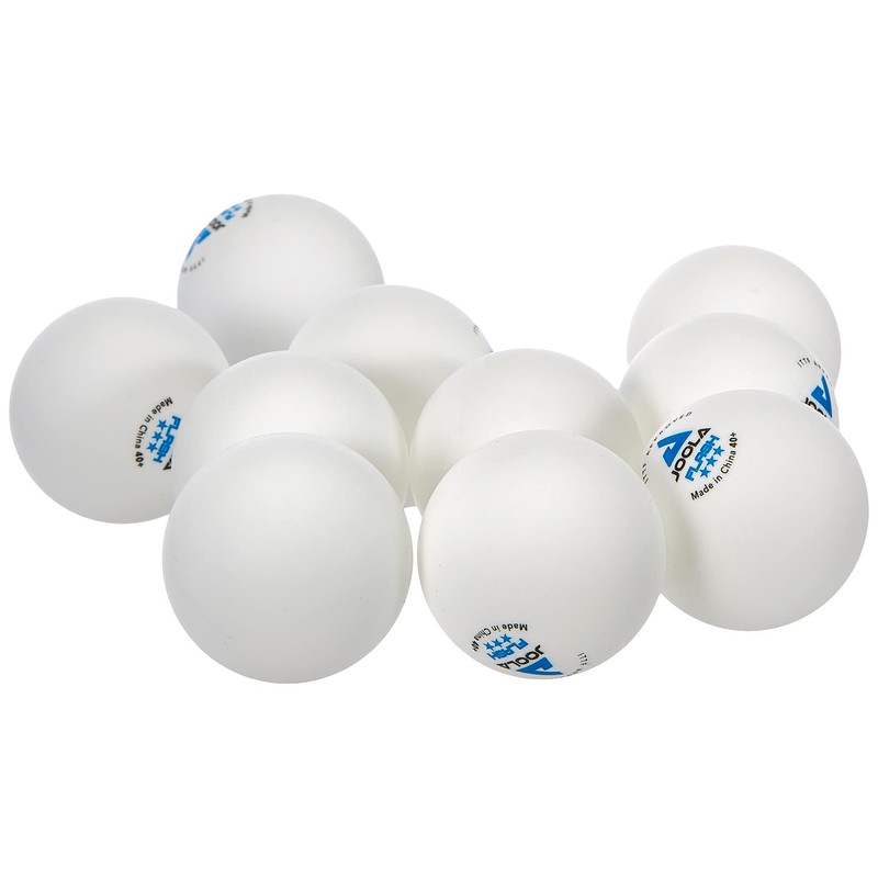 Joola Unisex's Flash 40+ 72 Tt-Balls, White, One Size