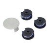 0.065in Trimmer Line Spools Cap Set Replacement Fit for Ryobi